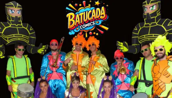 Batucada Comics - Shows para fiestas de 15